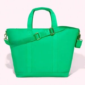 NWT Stoney Clover Lane green mini tote bag
